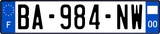 BA-984-NW