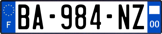 BA-984-NZ