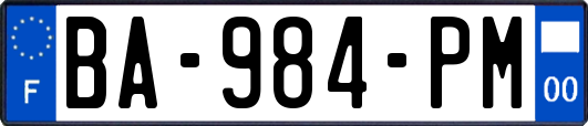 BA-984-PM