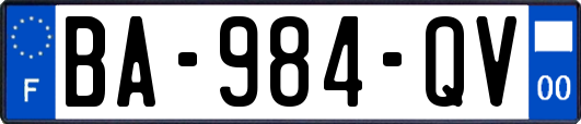 BA-984-QV