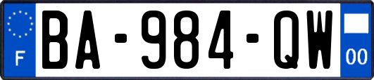 BA-984-QW
