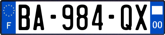 BA-984-QX