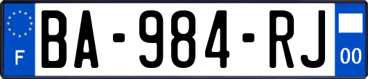 BA-984-RJ