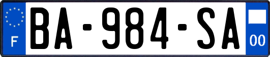 BA-984-SA