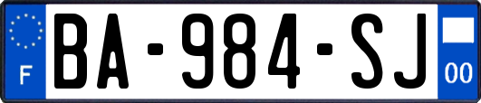 BA-984-SJ