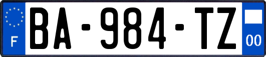 BA-984-TZ