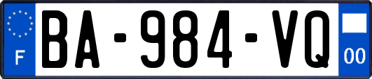 BA-984-VQ