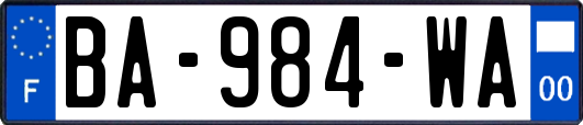 BA-984-WA