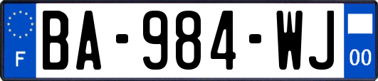 BA-984-WJ