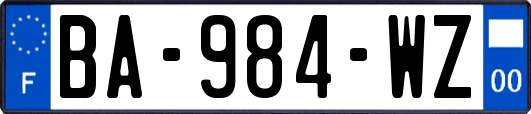 BA-984-WZ