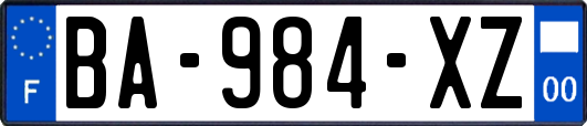 BA-984-XZ