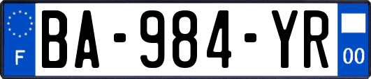 BA-984-YR
