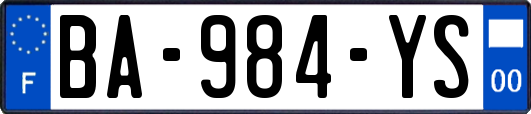 BA-984-YS