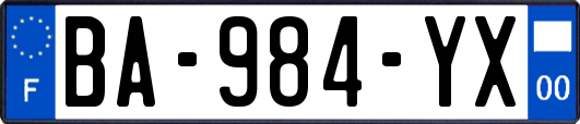 BA-984-YX