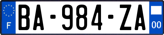 BA-984-ZA