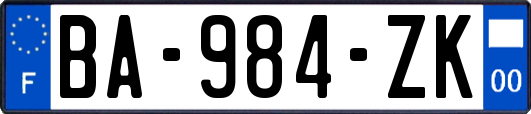 BA-984-ZK