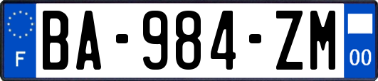 BA-984-ZM