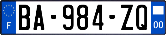 BA-984-ZQ