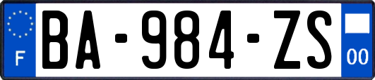 BA-984-ZS