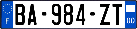 BA-984-ZT