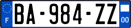 BA-984-ZZ