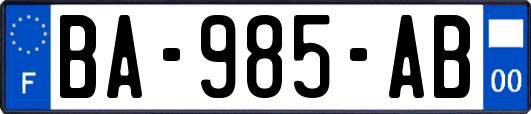 BA-985-AB