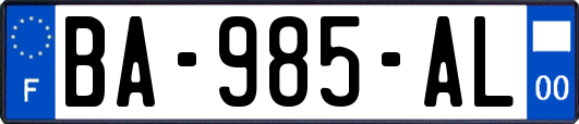 BA-985-AL