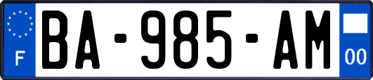 BA-985-AM