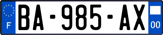 BA-985-AX