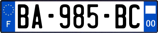 BA-985-BC