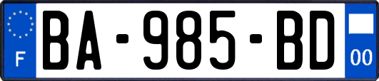 BA-985-BD