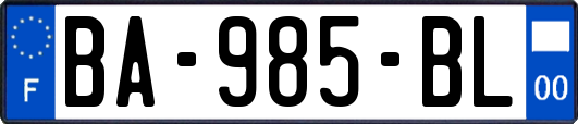 BA-985-BL