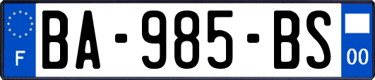 BA-985-BS