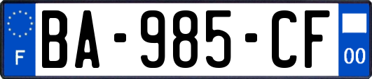 BA-985-CF