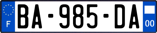 BA-985-DA