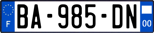 BA-985-DN