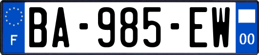 BA-985-EW