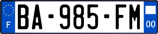 BA-985-FM