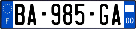 BA-985-GA