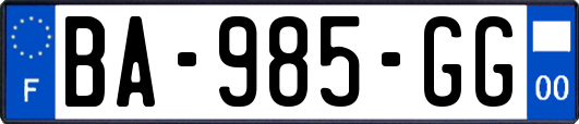 BA-985-GG