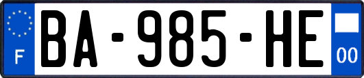 BA-985-HE