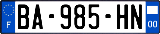 BA-985-HN