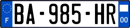 BA-985-HR
