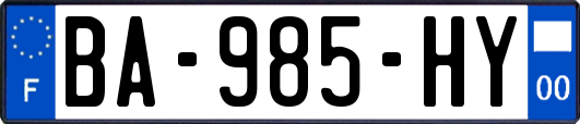 BA-985-HY