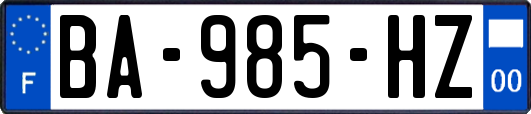 BA-985-HZ