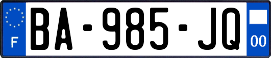BA-985-JQ