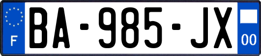 BA-985-JX