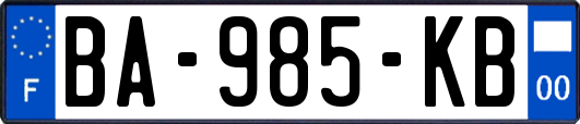 BA-985-KB