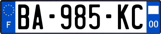 BA-985-KC