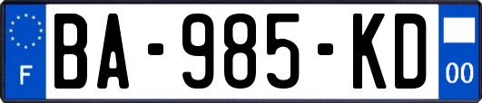BA-985-KD